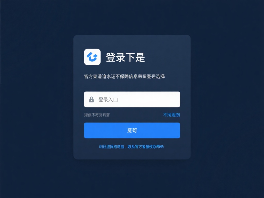此外，若遇到登录入口无法访问的情况，可以尝试检查网